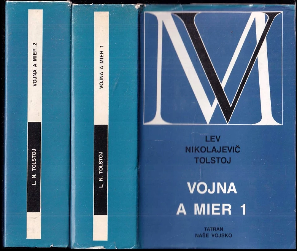 Vojna a mier : Díl 1-2 (Lev Nikolajevič Tolstoj, 1987)