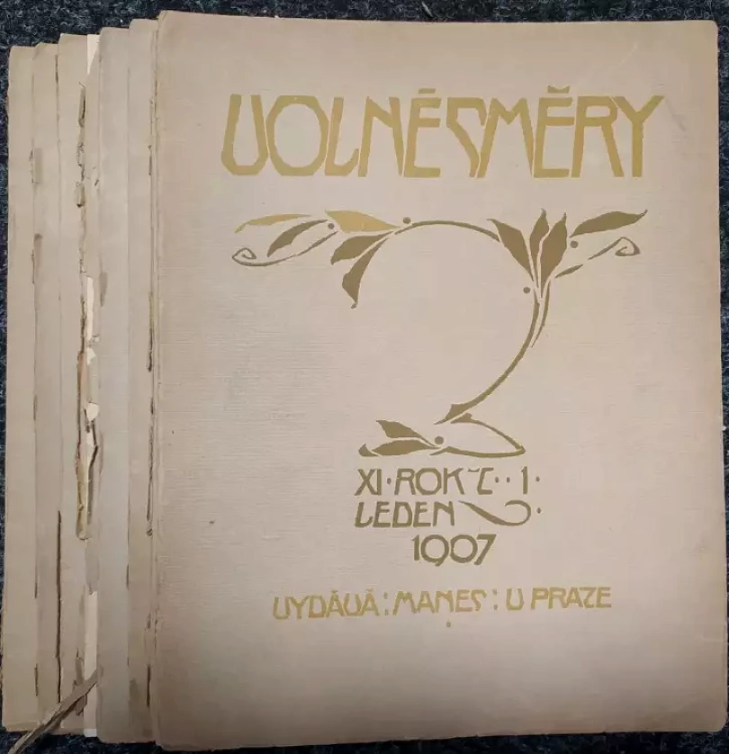 Volné směry Ročník XI. 10 čísel (chybí č. 7,8) (, 1907)