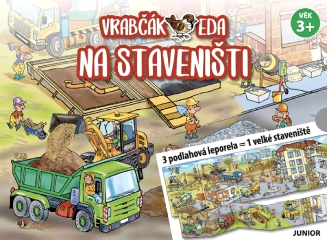 Levně Vrabčák Eda na staveništi (Iva Haberlová, 2019)