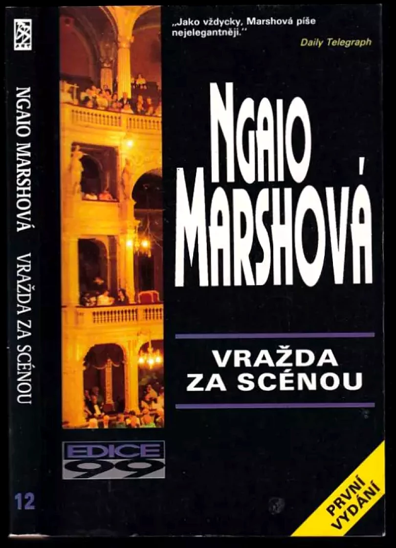 Levně Vražda za scénou (Ngaio Marsh, 1994)
