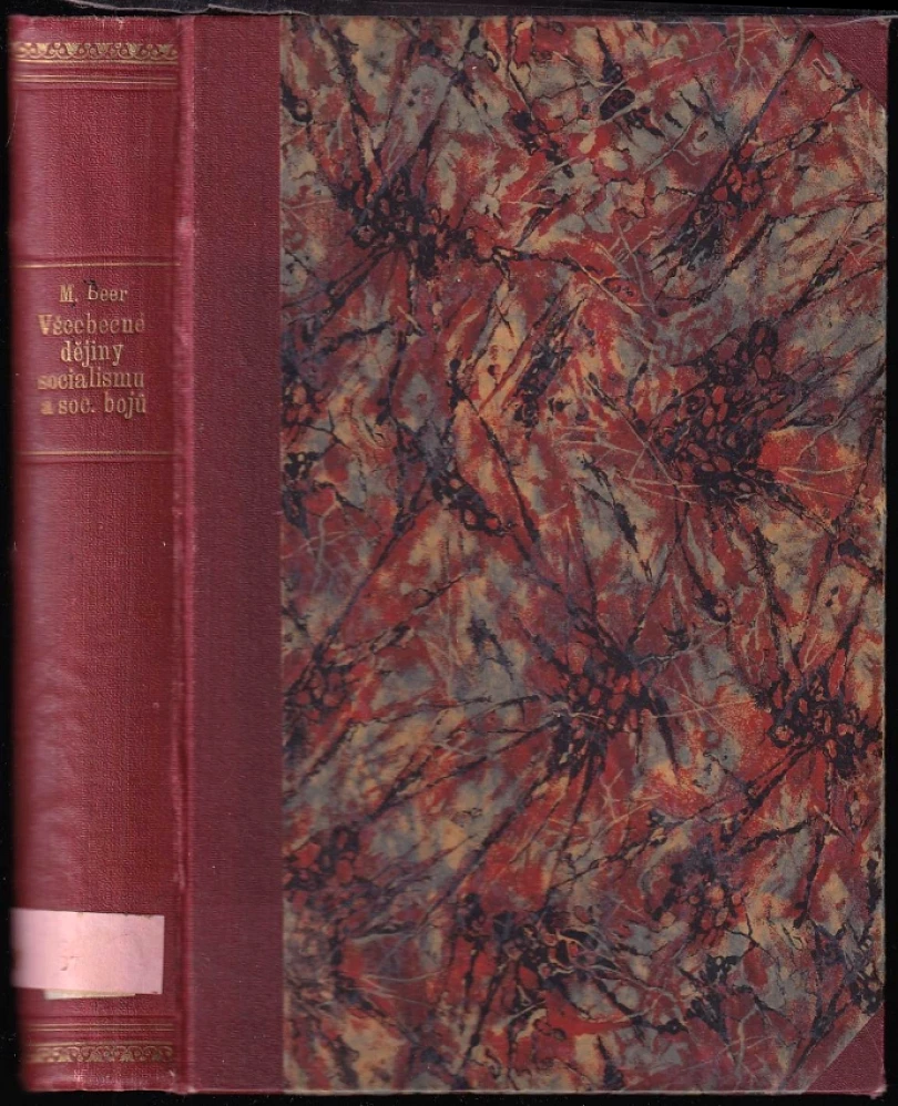 Všeobecné dějiny socialismu a sociálních bojů (Max Beer, 1926)