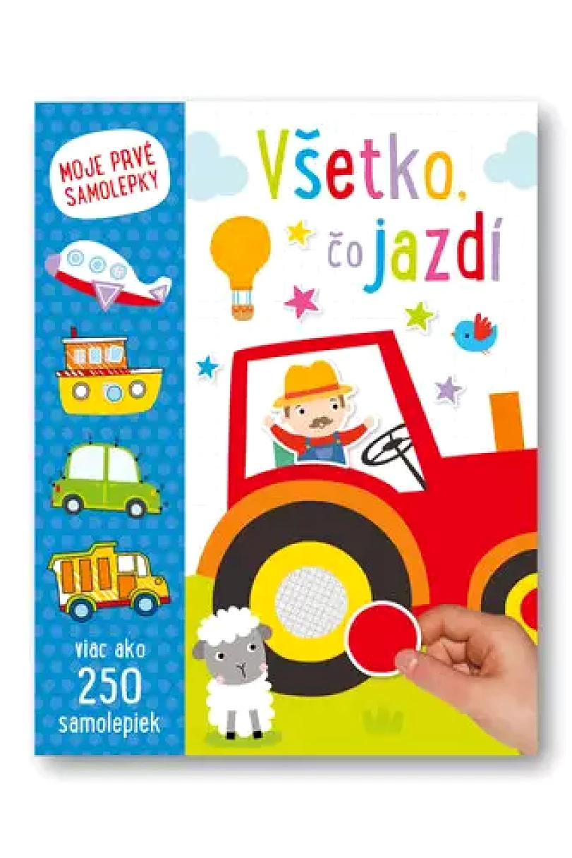 Levně Všetko, čo jazdí Moje prvé samolepky (, 2020)