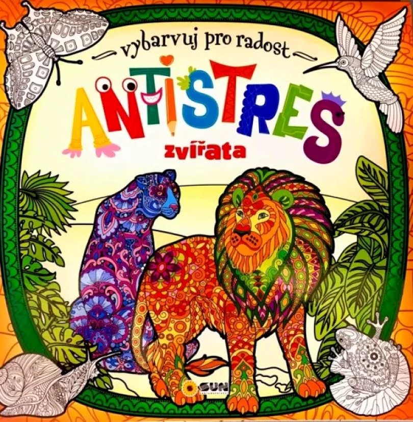 Vybarvuj pro radost ANTISTRES Zvířata (, 2024)