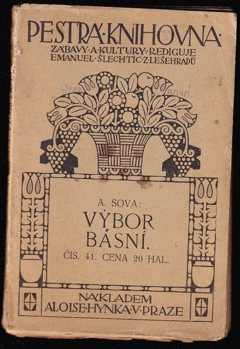 Výbor básní (Antonín Sova, 1910)