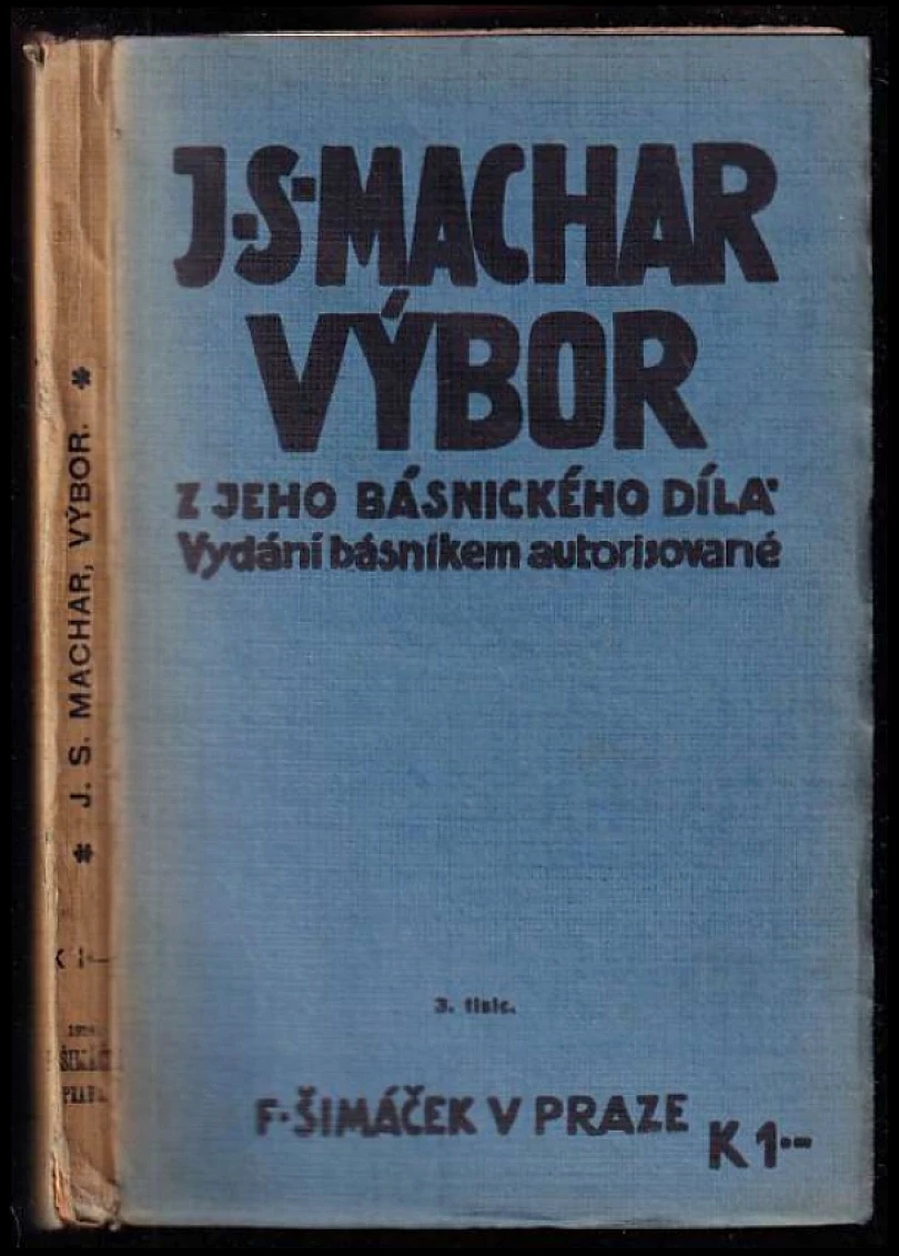 Levně Výbor z jeho básnického díla (Josef Svatopluk Machar, 1914)