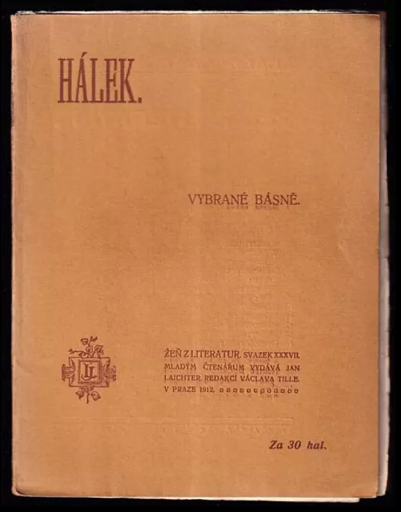 Vybrané básně (Vítězslav Hálek, 1912)