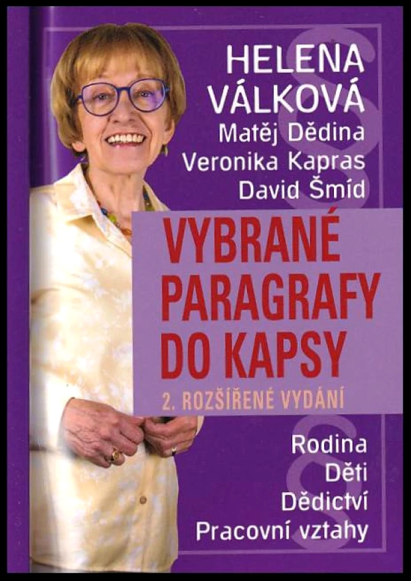 Vybrané paragrafy do kapsy (Helena Válková, 2025)