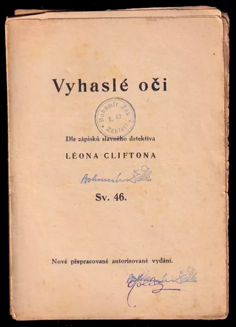 Vyhaslé oči - Z pamětí amerického detektiva - LÉON CLIFTON (Léon Clifton, )