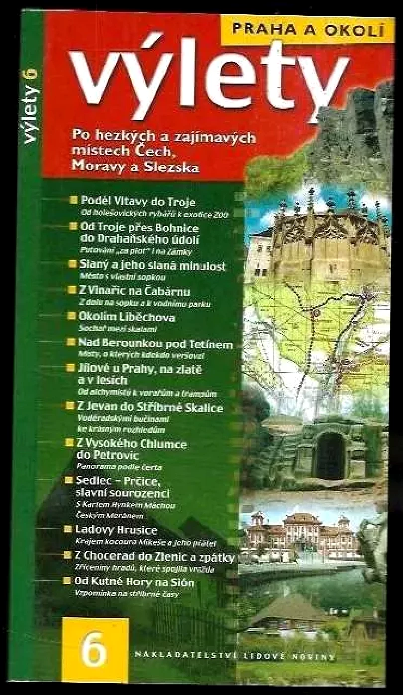 Levně Výlety po hezkých a zajímavých místech Čech, Moravy a Slezska (Gustav Krch, 2003)