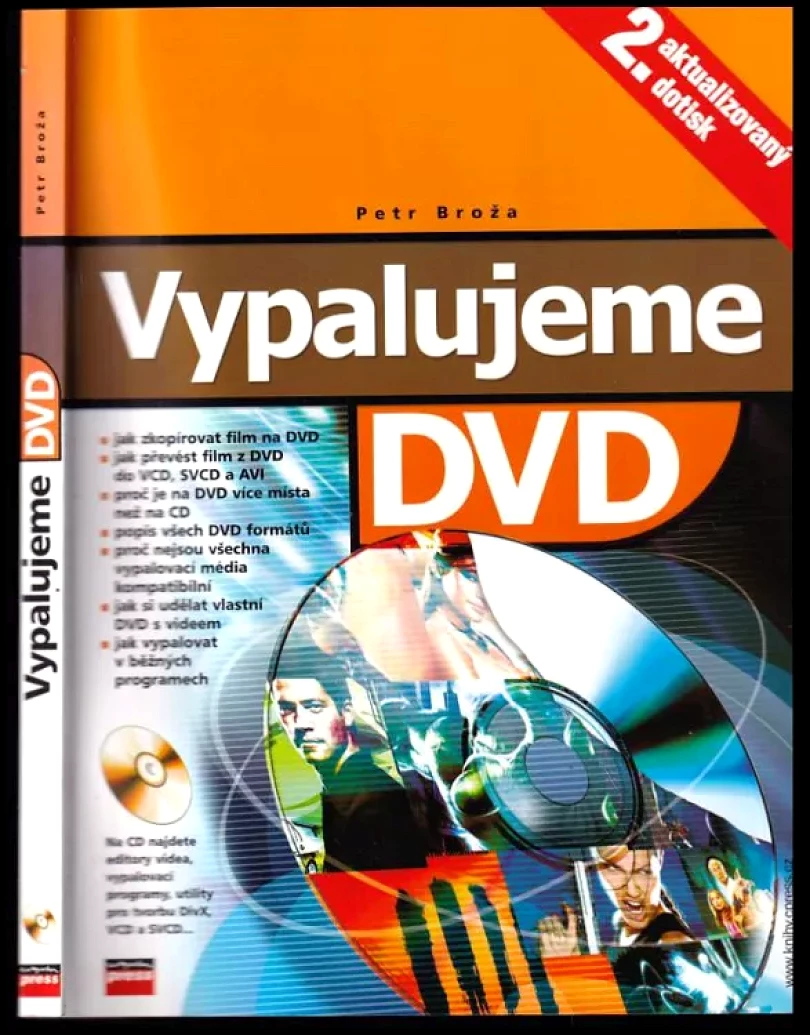Levně Vypalujeme DVD (Petr Broža, 2004)