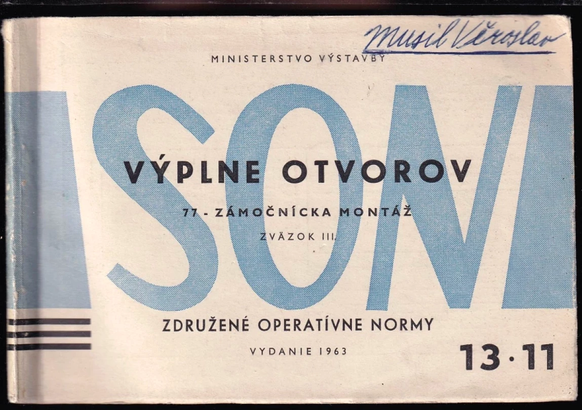 Výplne otvorov (, 1963)