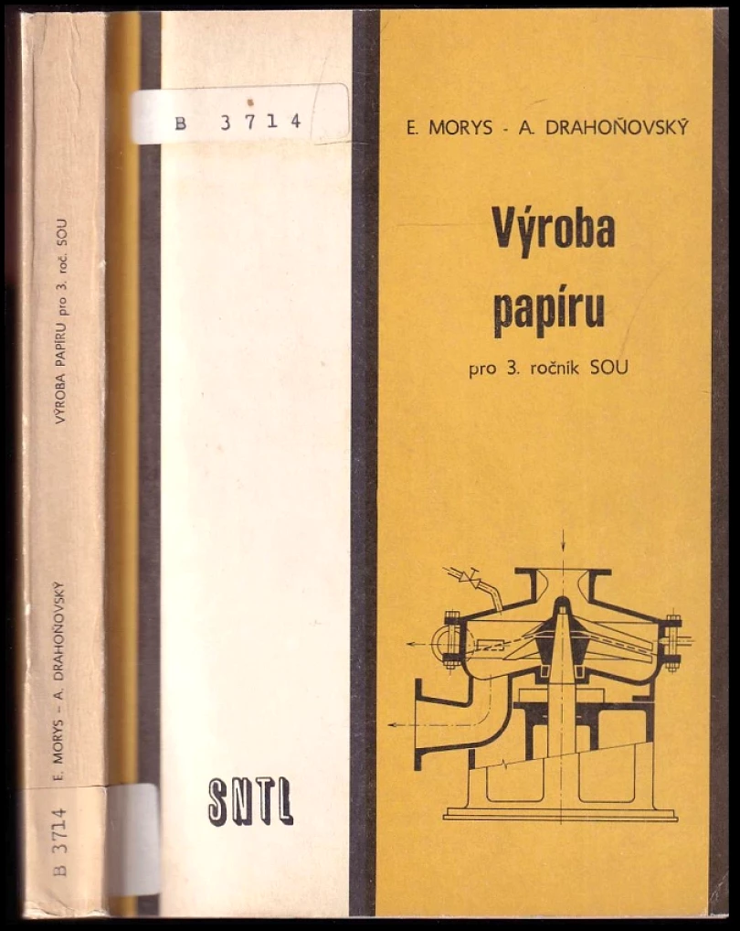Levně Výroba papíru pro 3. ročník SOU (Emil Morys, 1985)