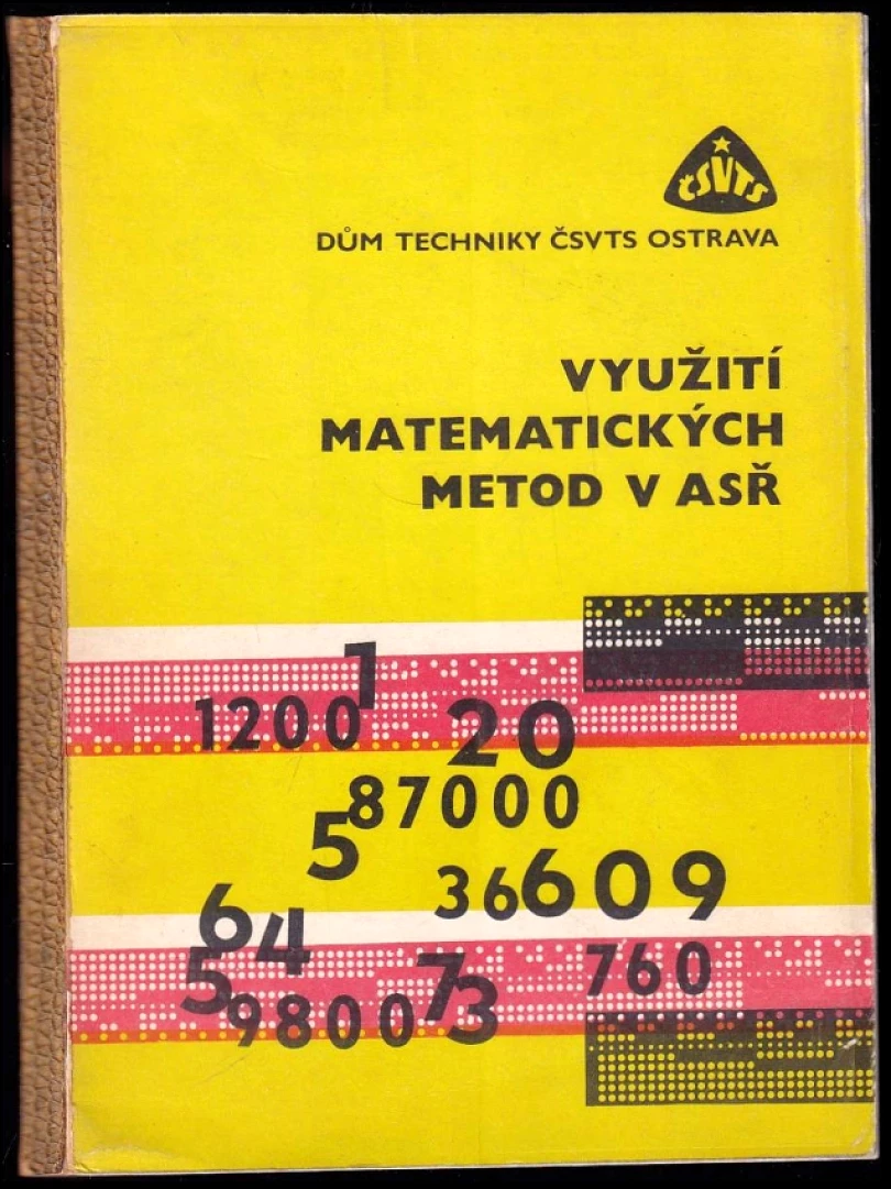 Využití matematických metod v ASŘ (, 1981)