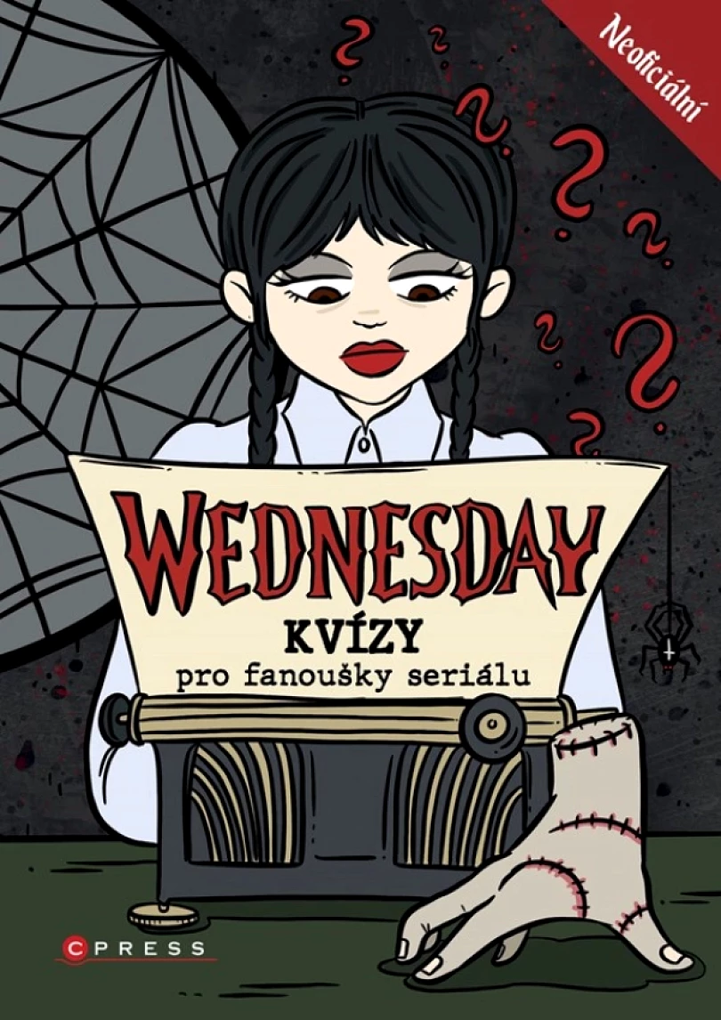 Levně Wednesday – kvízy pro fanoušky seriálu (, 2024)