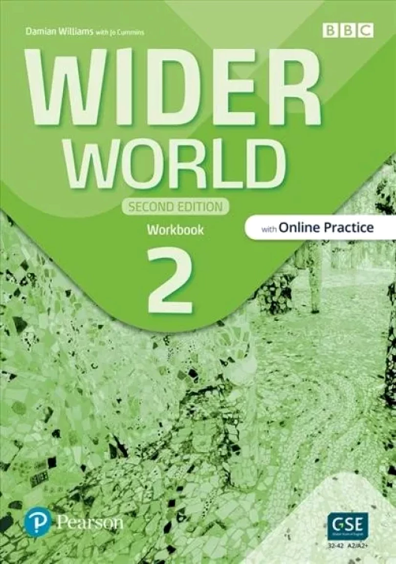 Levně Wider World 2 Workbook with Online Practice and app, 2nd Edition (Damian Williams, )