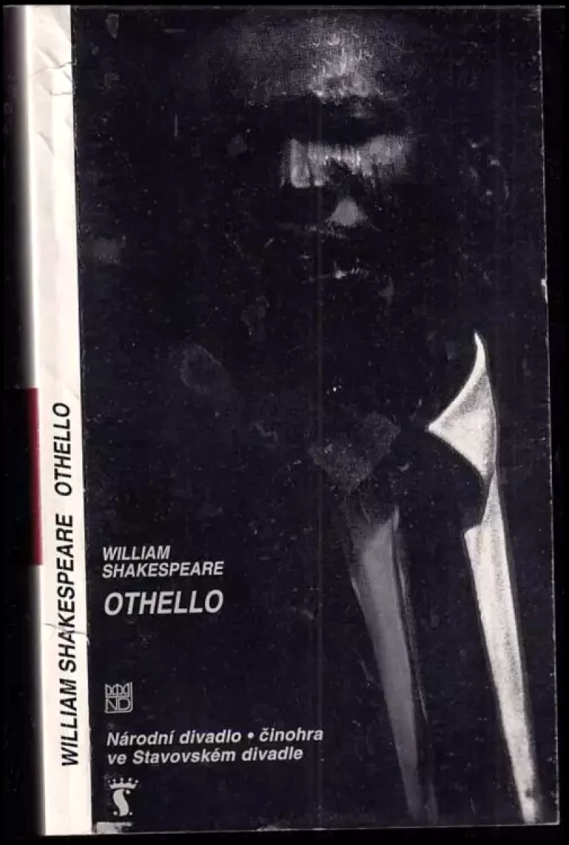 Levně William Shakespeare, Othello : premiéra 22 a 23. ledna 1998 ve Stavovském divadle. (William Shakespeare, 1998)