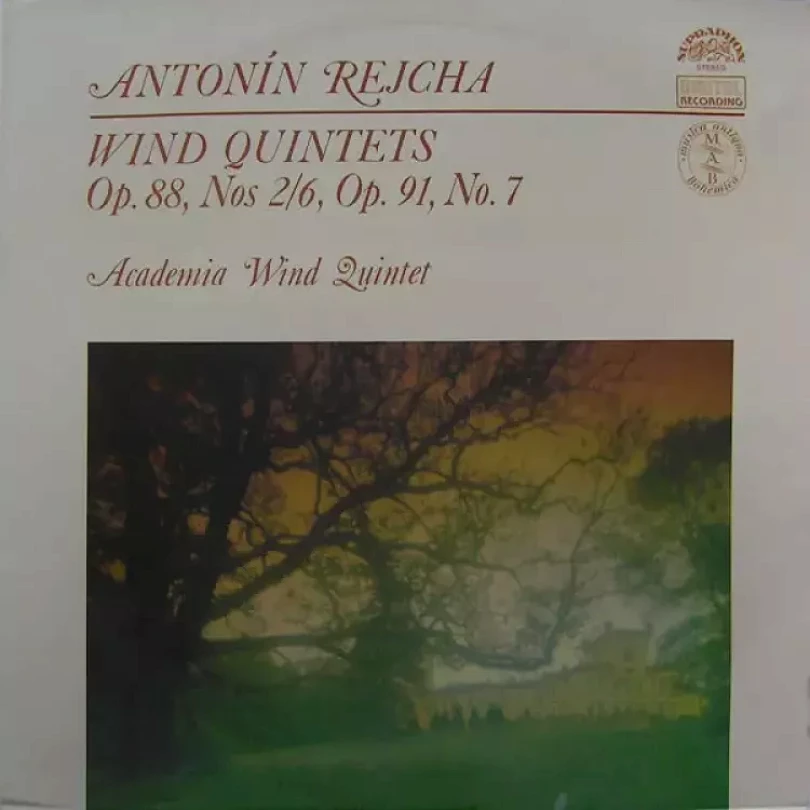 Levně Wind Quintets Op. 88, Nos 2/6, Op. 91, No. 7 (Anton Reicha, 1987)