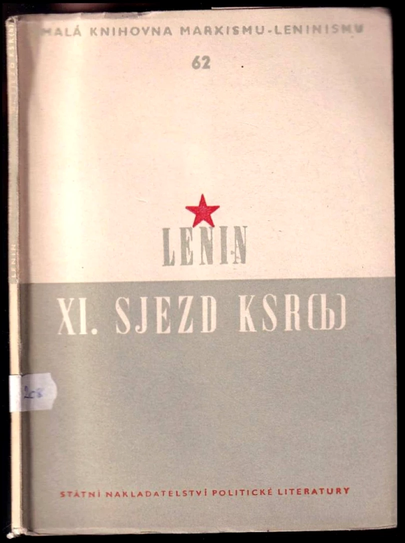 XI. sjezd KSR(b) (Vladimir Il'jič Lenin, 1954)