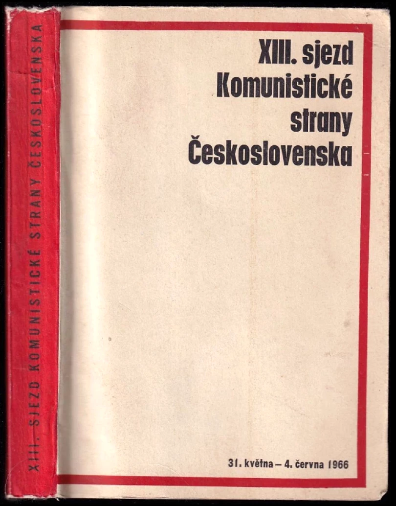 XIII. sjezd Komunistické strany Československa (, 1966)