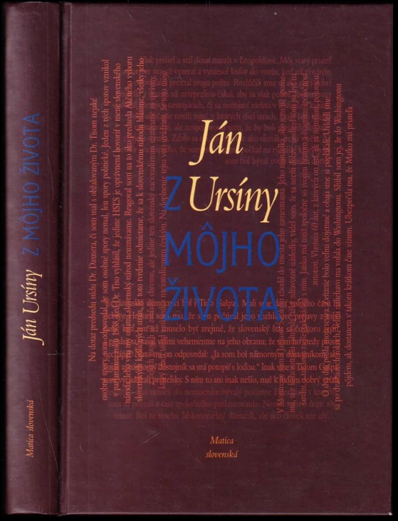 Levně Z môjho života (Ján Ursíny, 2000)