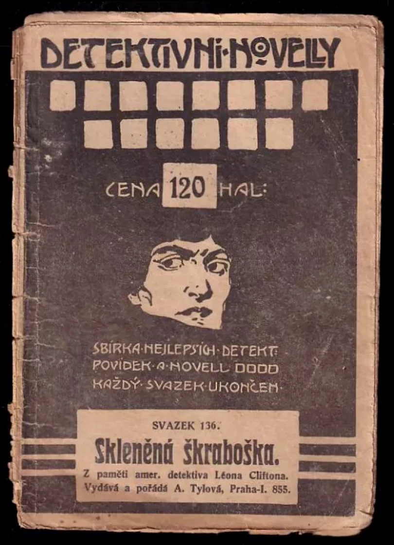 Skleněná škraboška - Z pamětí amerického detektiva - NEKOMPLETNÍ (Léon Clifton, )