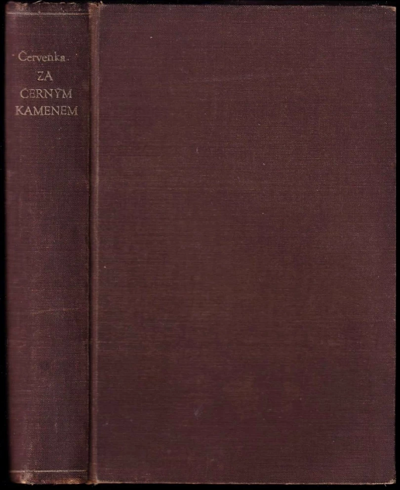 Levně Za černým kamenem (Alois Červenka, 1944)