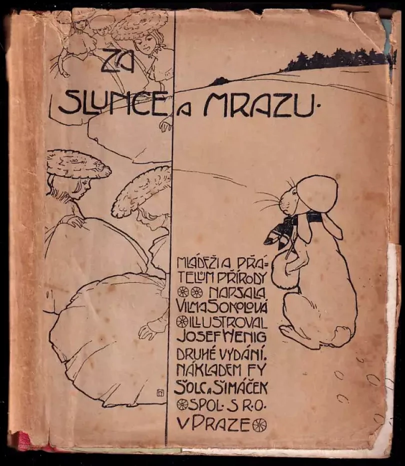 Levně Za slunce a mrazu (Vilma Sokolová, 1903)