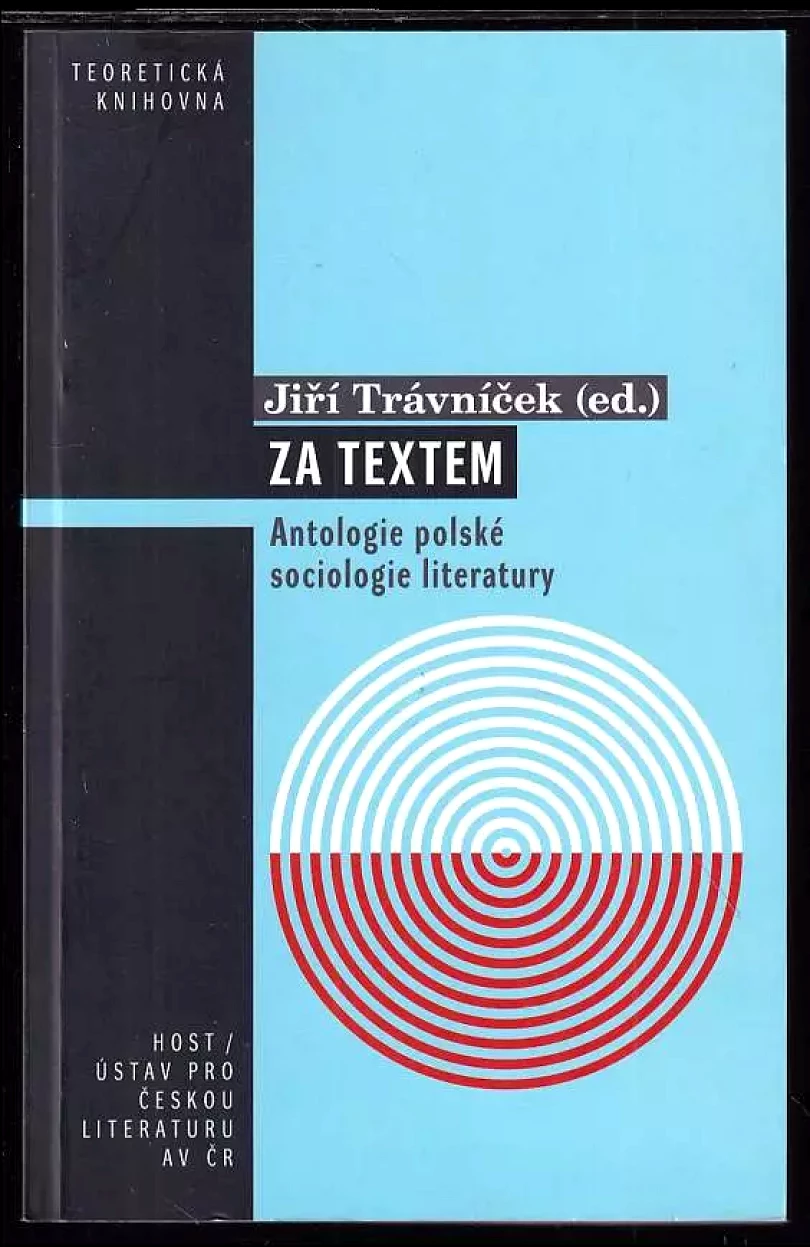 Za textem : antologie polské sociologie literatury (, 2018)