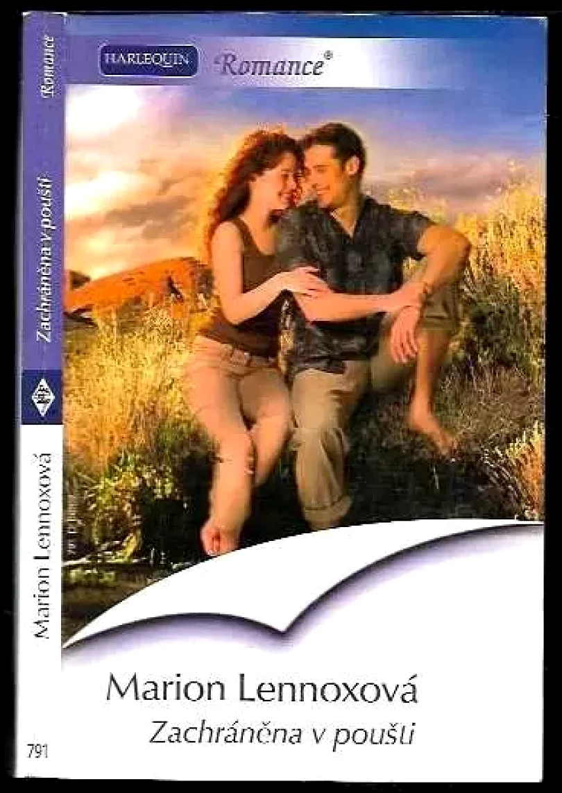 Levně Zachráněna v poušti (Marion Lennox, 2007)