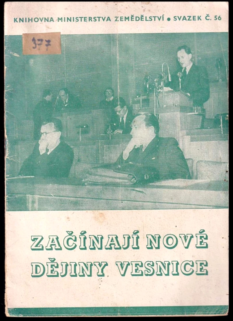 Levně Začínají nové dějiny vesnice (Julius Ďuriš, 1948)