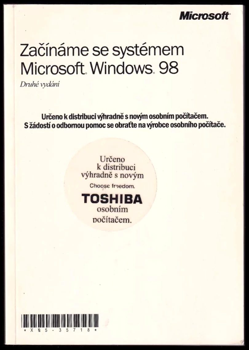 Začínáme se systémem Microsoft Windows 98 (, 1999)