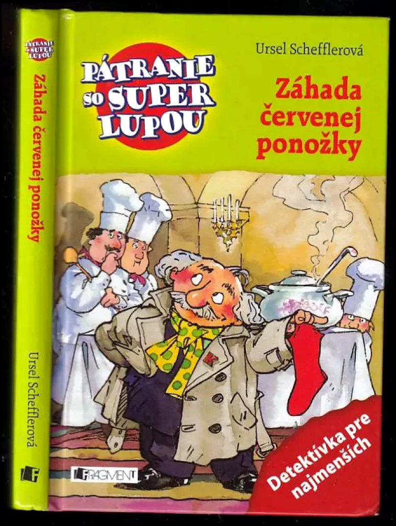 Levně Záhada červenej ponožky - Detektív Kanónik (Ursel Scheffler, 2013)
