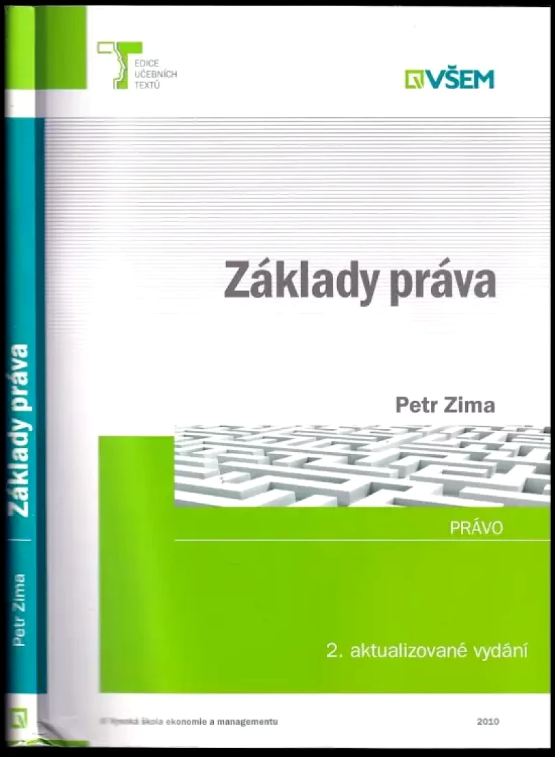 Základy práva (Petr Zima, 2010)