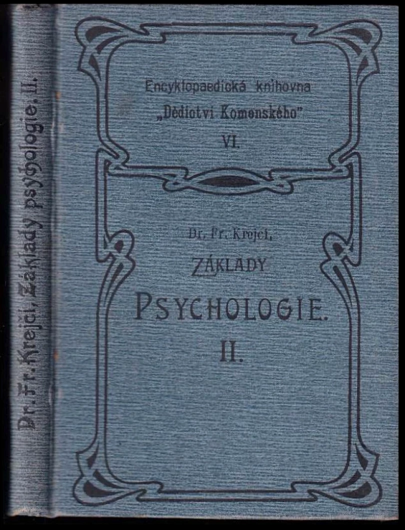 Levně Základy psychologie (František Krejčí, 1904)