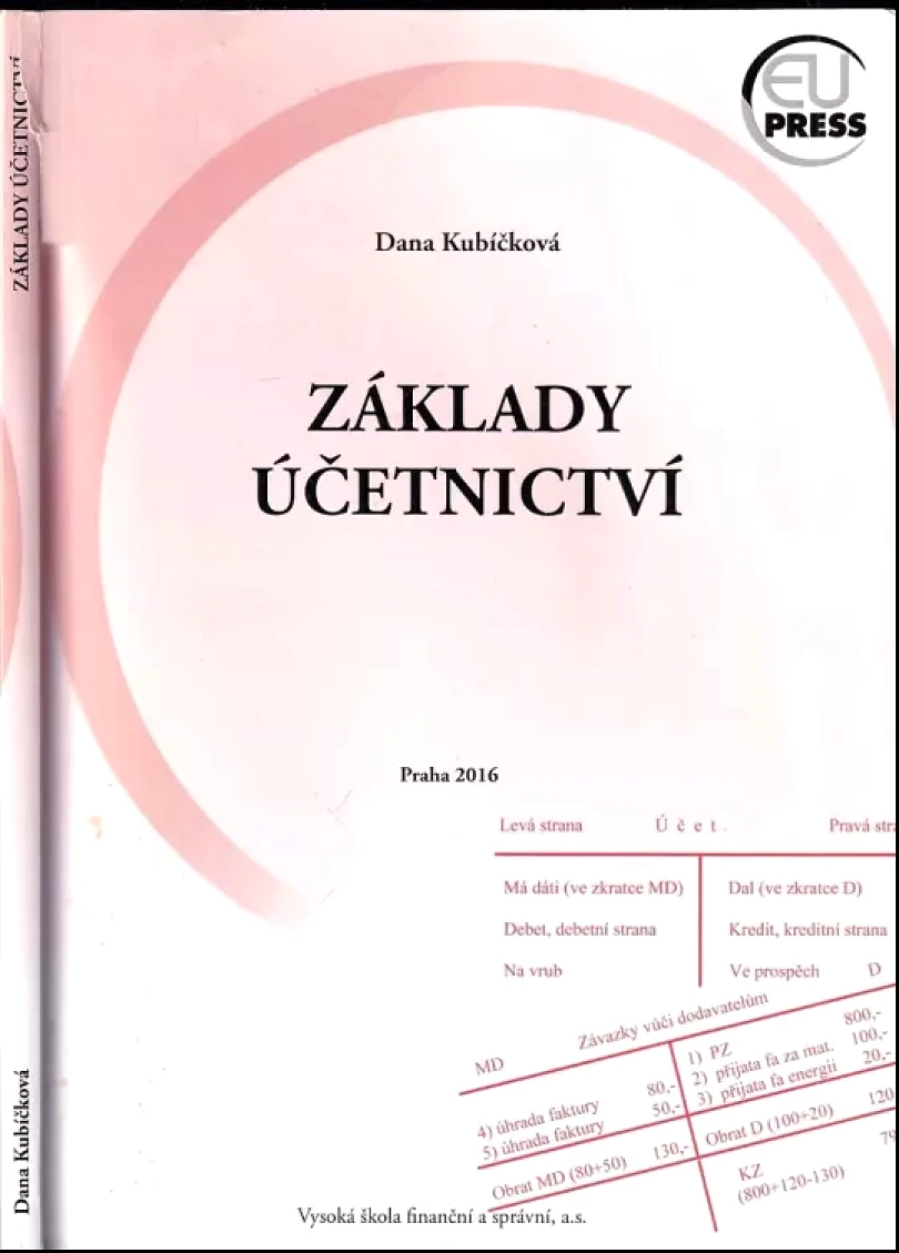 Základy účetnictví (Dana Kubíčková, 2016)