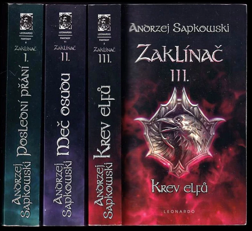 Levně Zaklínač, I - III, Poslední přání + Meč osudu + Krev elfů (Andrzej Sapkowski, 2011)