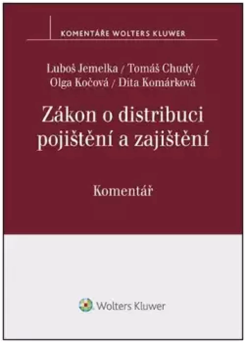 Zákon o distribuci pojištění a zajištění (, 2022)