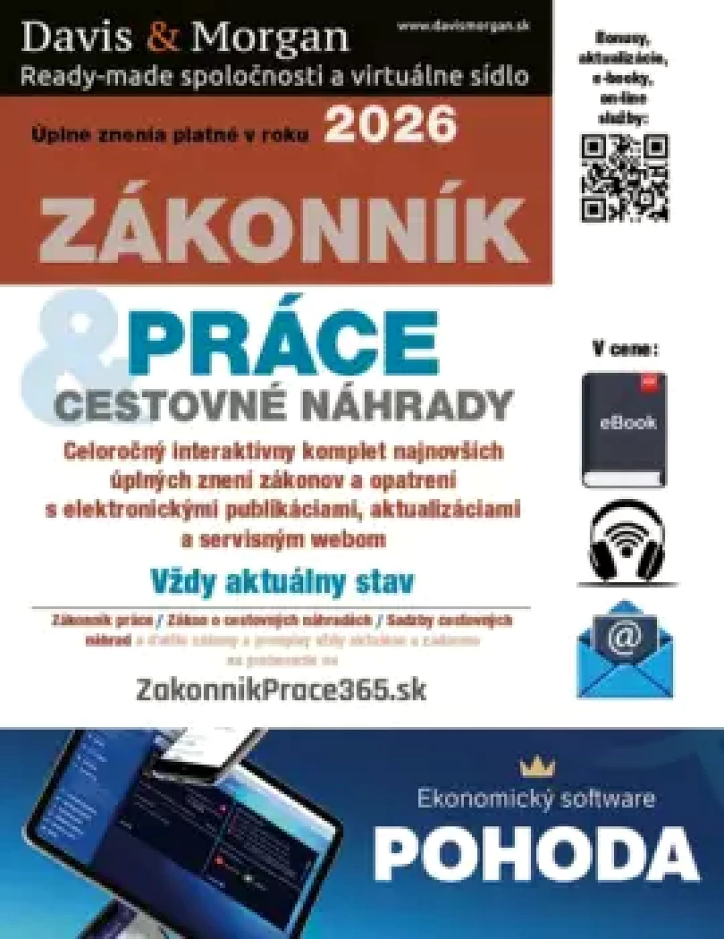 Zákonník práce a Cestovné náhrady 2026 (, 2026)