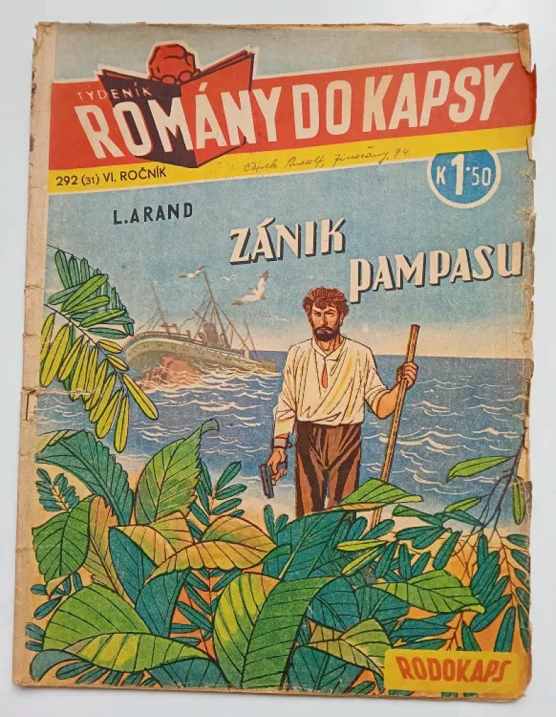 Zánik pampasu - Rodokaps 292 (31) - Romány do kapsy - ročník VI. (Lilo Arand, 1941)