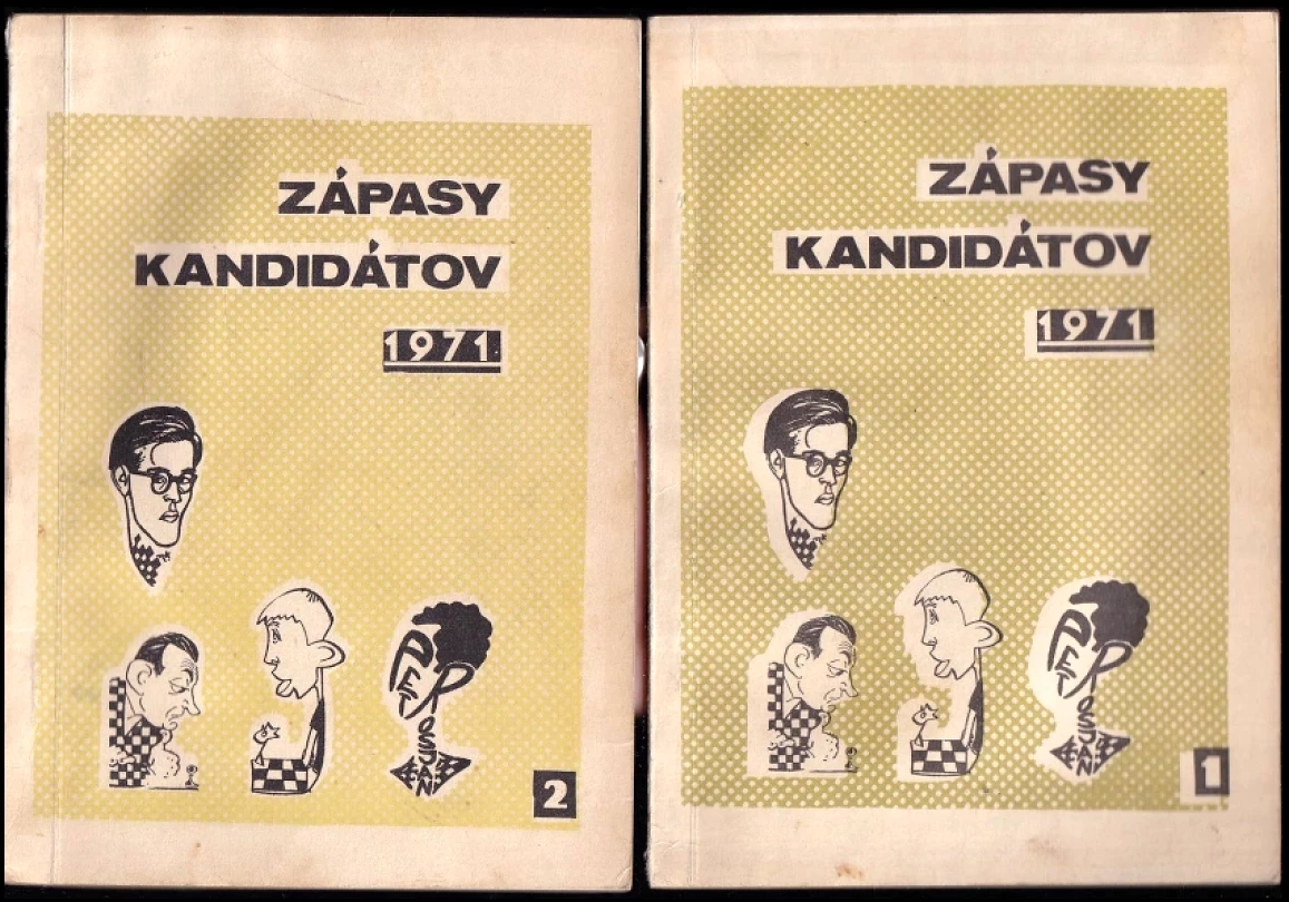 Zápasy kandidátov 1971 - svazek 1 a 2 (Rudolf Meliš, )
