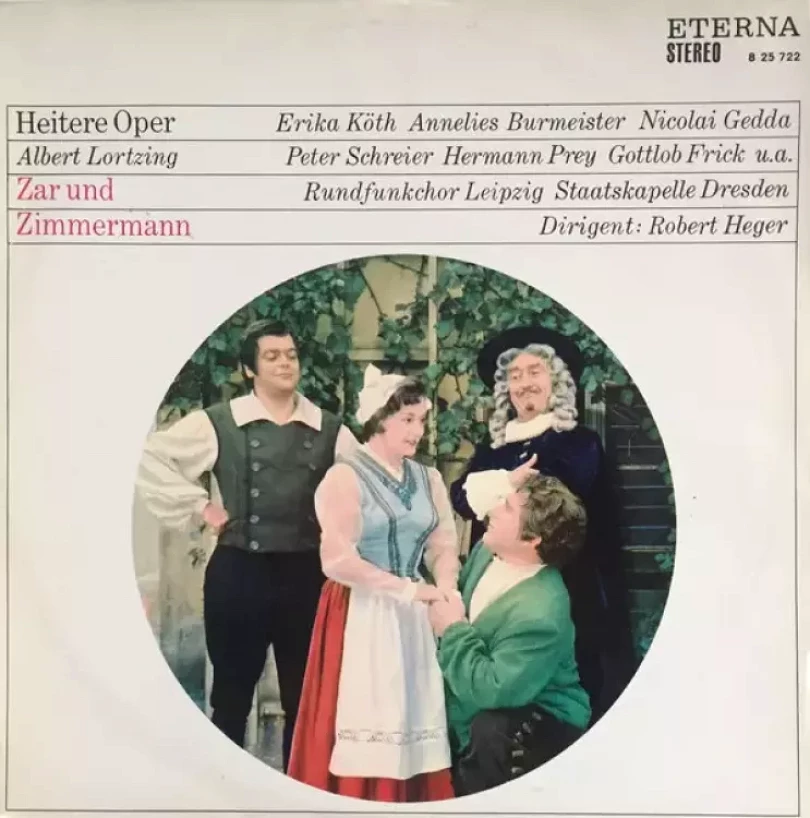 Levně Zar Und Zimmermann (Albert Lortzing, 1968)
