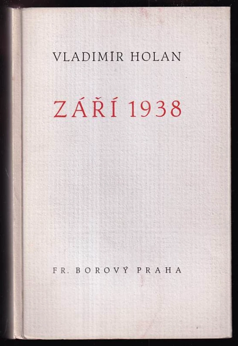 Září 1938 (Vladimír Holan, 1938)