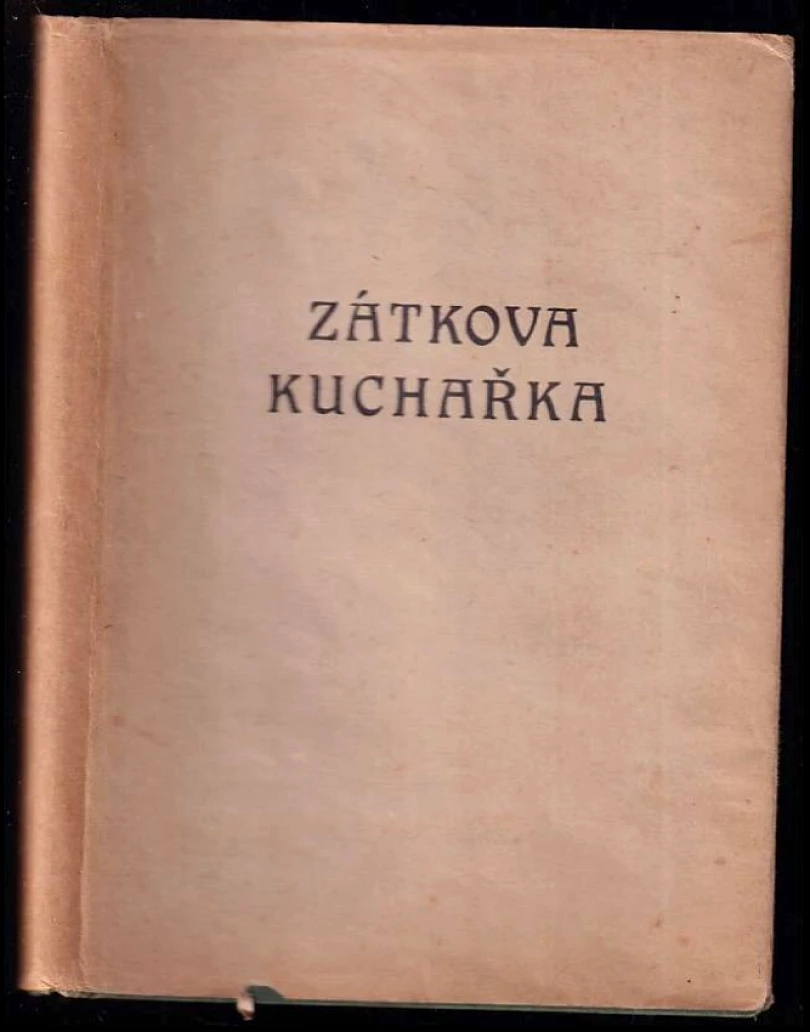 Zátkova kuchařka (, 1930)