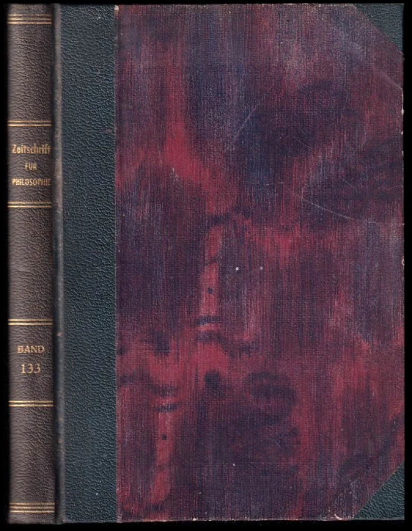 Zeitschrift für Philosophie und philosophische Kritik (Dr. H. Siebeck, 1908)