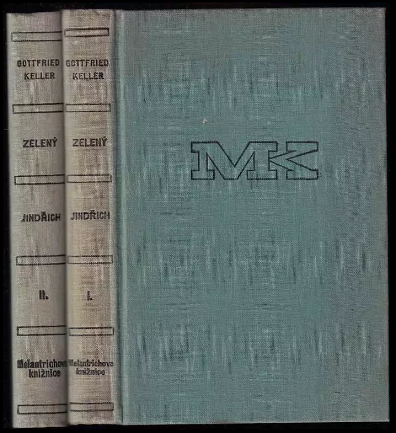 Levně Zelený Jindřich : Díl 1-2 (Gottfried Keller, 1931)