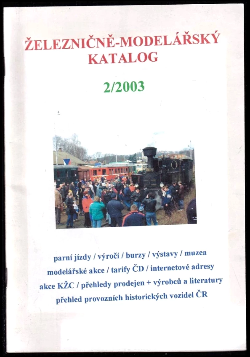 Levně Železničně modelářský katalog 2/2003 (Jaroslav Velín, 2003)