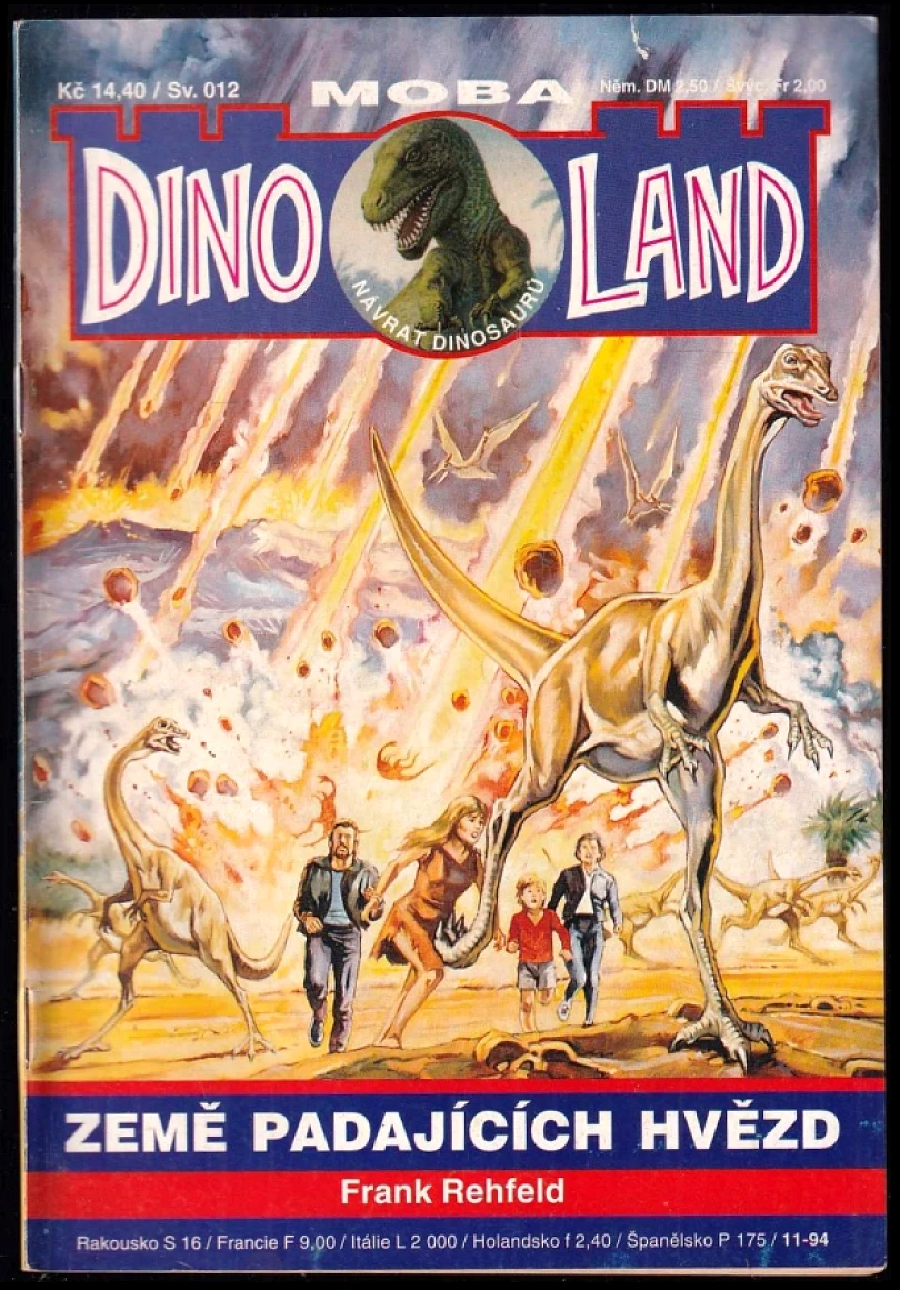 Levně Země padajících hvězd - Dinoland - Návrat dinosaurů 12 (Frank Rehfeld, 1994)
