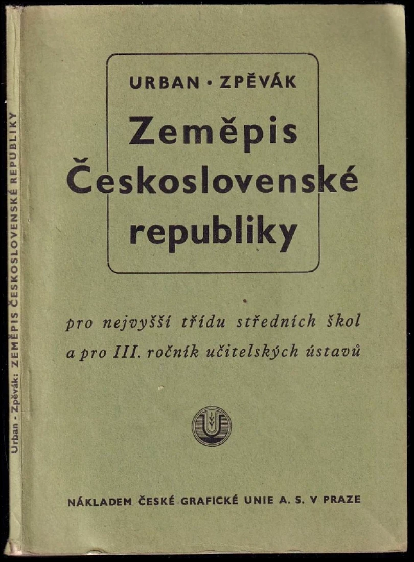 Levně Zeměpis Československé republiky (Klement Urban, 1947)