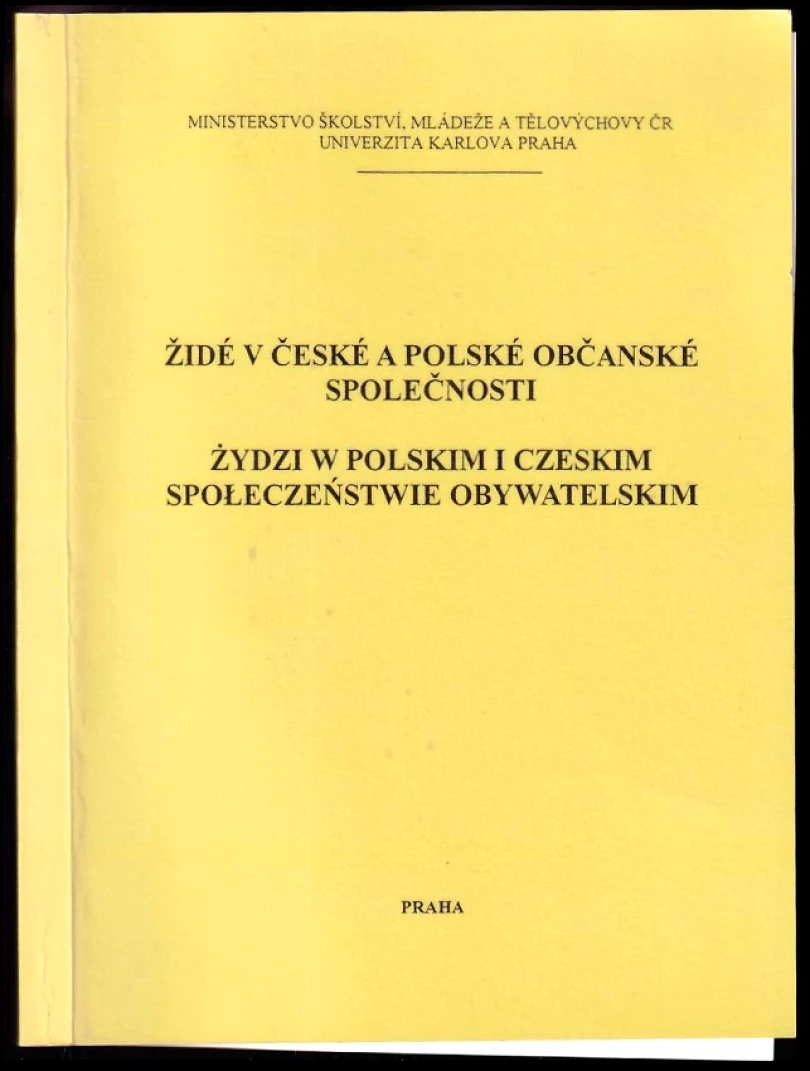 Židé v české a polské občanské společnosti (, 1999)