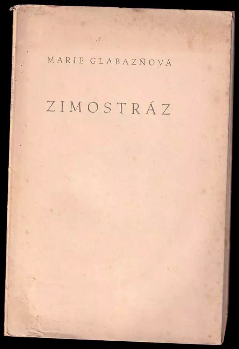 Zimostráz - Básně (Marie Glabazňová, 1943)